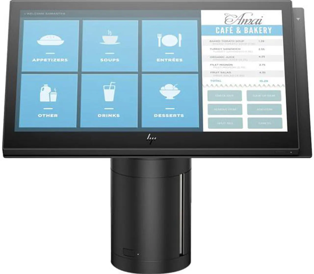 Main image of HP SBuy EP145 14" All-in-One POS System, Core i5, 2.60 GHz, 8GB DDR4 SDRAM, Windows 10 IoT Enterprise - 3DR99UT#ABA