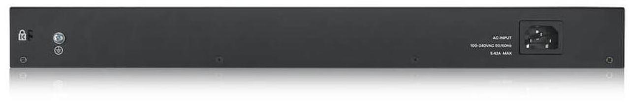 Alt view image 3 of 4 - ZyXEL 48-Port Gigabit Smart Nebula Cloud Managed PoE Switch, 48 PoE+ Ports at 375W with 2 SFP Uplinks, TAA Compliant, GS1920-48HPv2