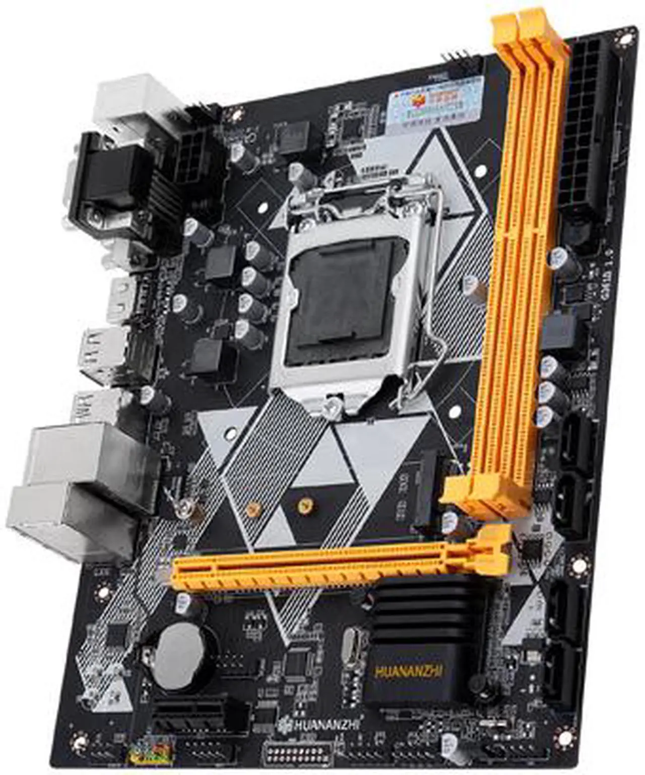 Alt view image 2 of 4 - HUANANZHI B85 M-ATX Desktop Motherboard CPU 1150 Core i3 i5 i7 Socket 1150 DDR3 VGA+DVI+HDMI