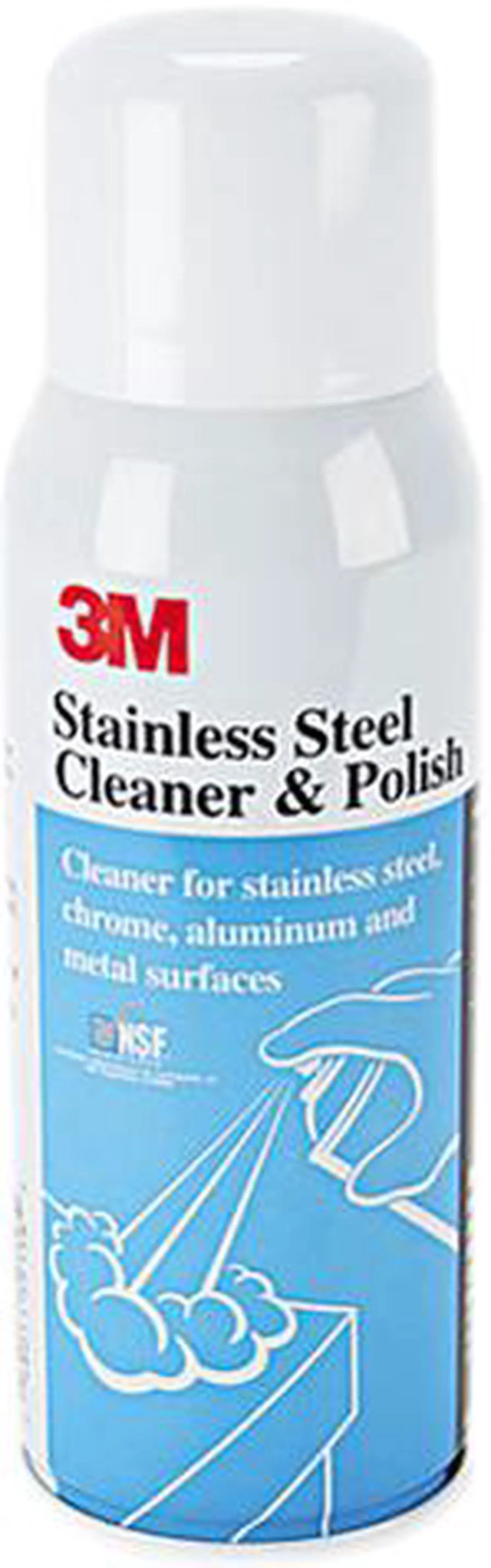 Main image of 3M 59158 Stainless Steel Cleaner and Polish, 10 Oz. Aerosol