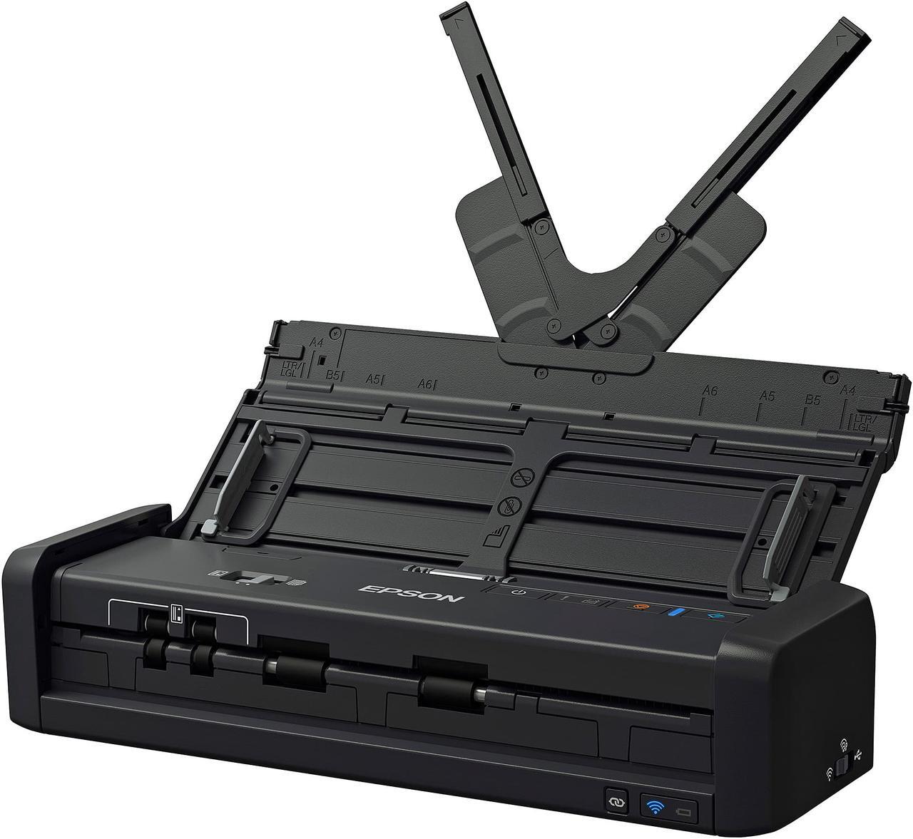 Alt view image 8 of 20 - Epson WorkForce ES-300WR Wireless Portable Receipt and Document Scanner