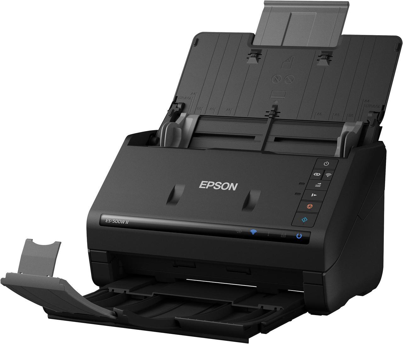 Alt view image 5 of 19 - Epson ES-500W II Wireless Duplex Document Scanner (B11B263201)
