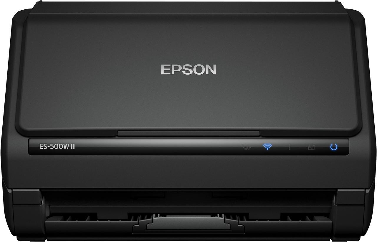 Alt view image 2 of 19 - Epson ES-500W II Wireless Duplex Document Scanner (B11B263201)
