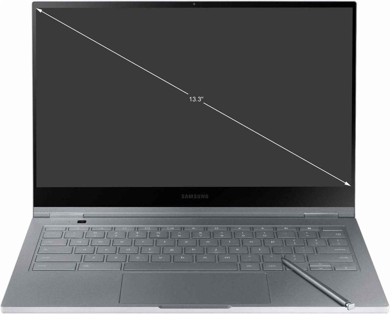 Alt view image 14 of 19 - Samsung - Galaxy 13.3" 4K Ultra HD Touch-Screen Chromebook - Intel Core i5 - 8GB Memory - 256GB SSD - Mercury Gray Laptop Notebook XE930QCA-K02US