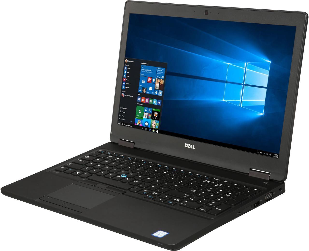 DELL Laptop Latitude Intel Core i5-7200U 4GB Memory 500GB HDD Intel HD Graphics 620 15.6" Windows 10 Pro 64-Bit 5580 (PXP7J)