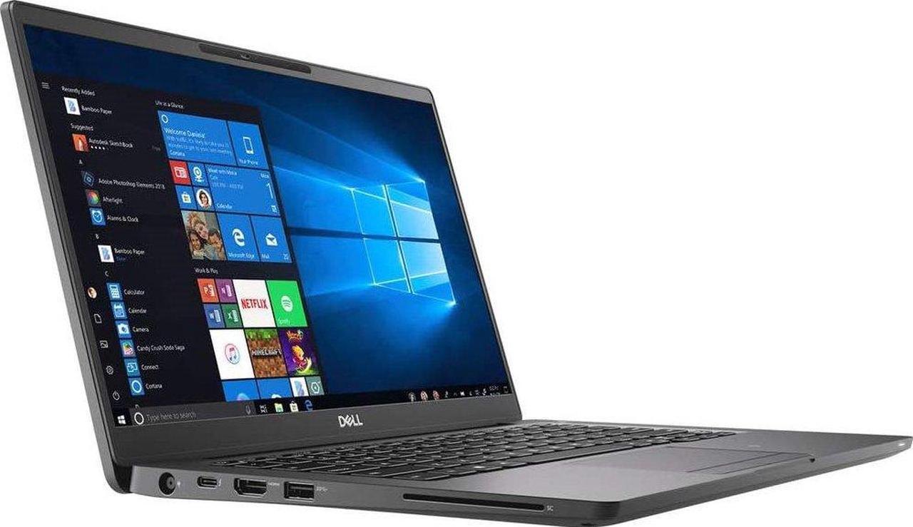 Alt view image 3 of 6 - Dell Latitude 7400 Laptop Intel Core i7-8665U 16GB RAM 256GB SSD 14.0" FHD Windows 10 Pro
