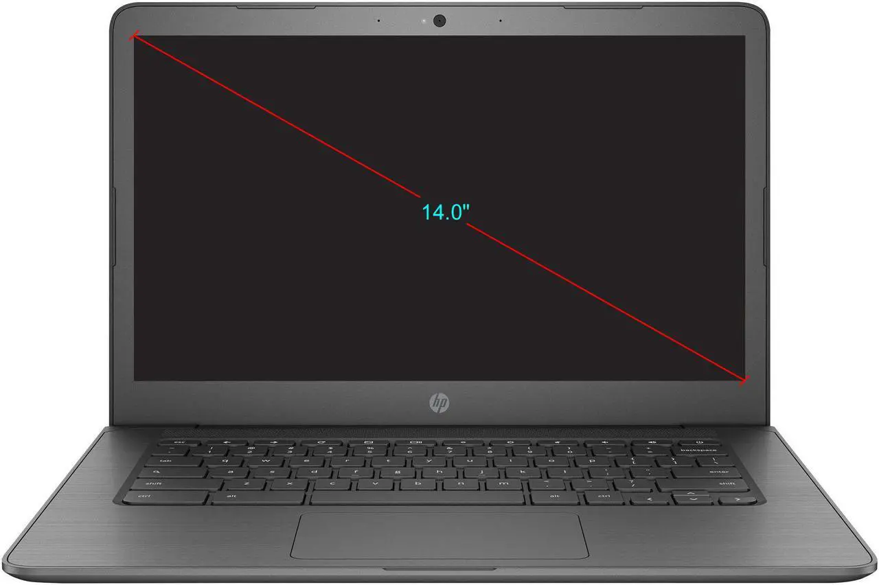 Alt view image 4 of 9 - HP Chromebook 14A G5 7YF74UT#ABA Chromebook AMD A6-Series A6-9220C (1.80 GHz) 8 GB Memory 64 GB eMMC 14.0" Touchscreen Chrome OS