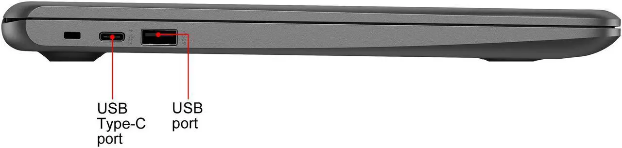 Alt view image 6 of 9 - HP Chromebook 14A G5 7YF74UT#ABA Chromebook AMD A6-Series A6-9220C (1.80 GHz) 8 GB Memory 64 GB eMMC 14.0" Touchscreen Chrome OS
