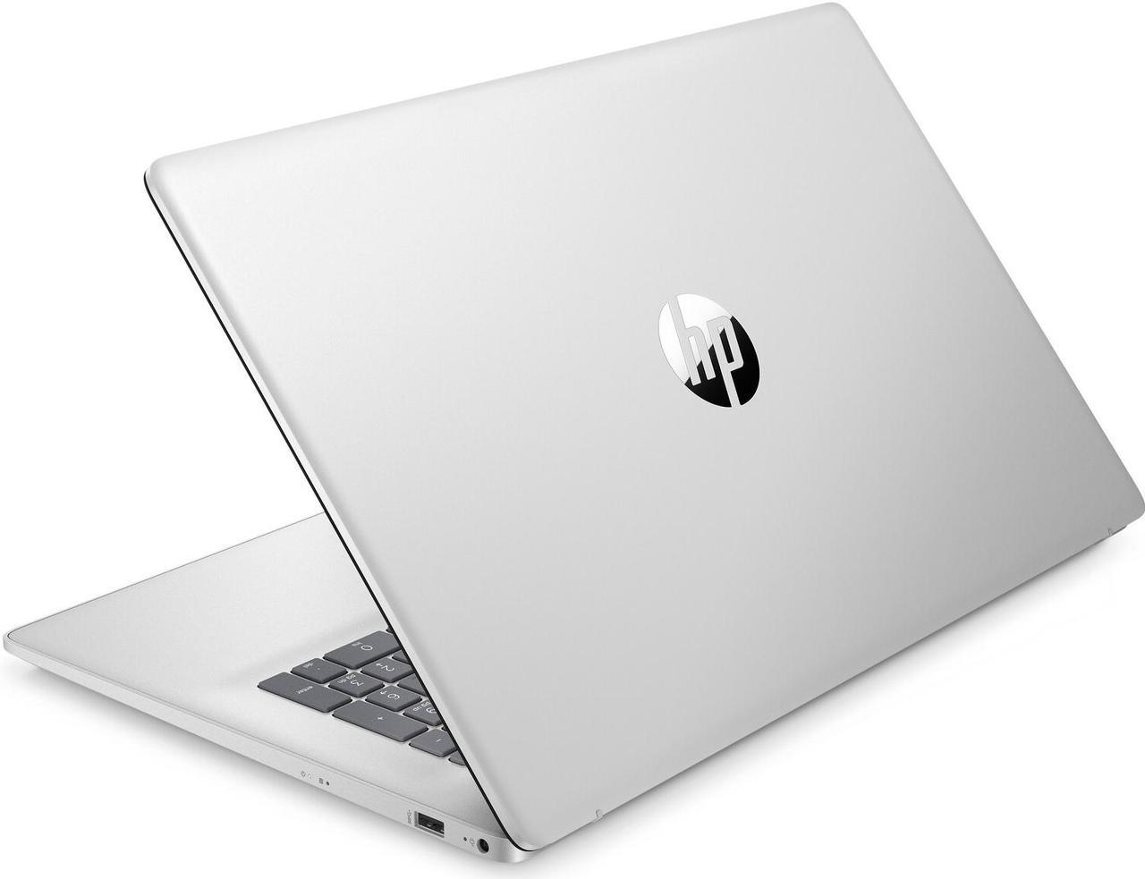 Alt view image 4 of 5 - HP Laptop 17-cn3008ca (NON-TOUCH) Intel Core i5-1335U 10-Core Processor 3.4GHz 16GB RAM Intel Iris Xe Graphics 1TB SSD 17.3-inch FHD IPS Display Windows 11 Home in Natural Silver