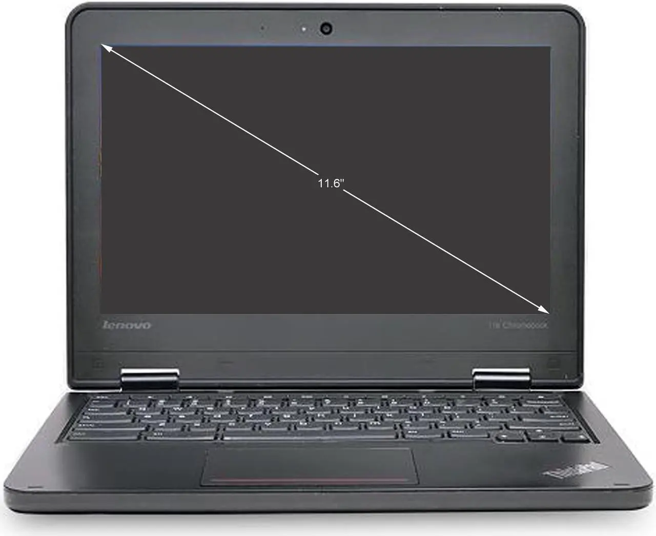 Alt view image 2 of 2 - Lenovo ThinkPad 11e Intel Celeron N2930 X4 1.83GHz 4GB 16GB SSD 11.6", Black
