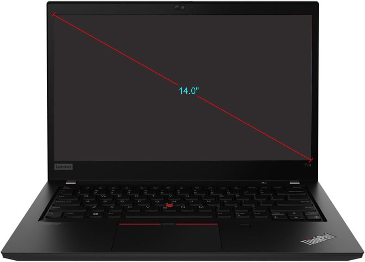 Alt view image 2 of 10 - Lenovo ThinkPad T14 20S0002VUS 14" Touchscreen Laptop i7-10610U 16GB 512GB SSD