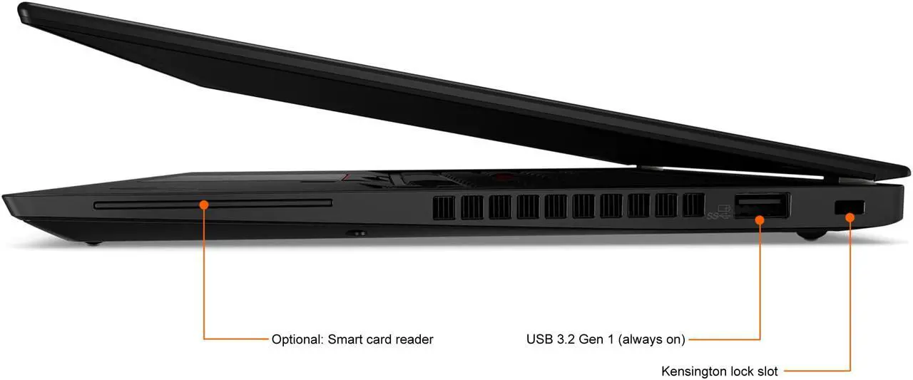 Alt view image 9 of 11 - Lenovo ThinkPad X13 Laptop, 13.3" FHD IPS  300 nits, i7-10510U,   UHD Graphics, 16GB, 512GB SSD, Win 10 Pro