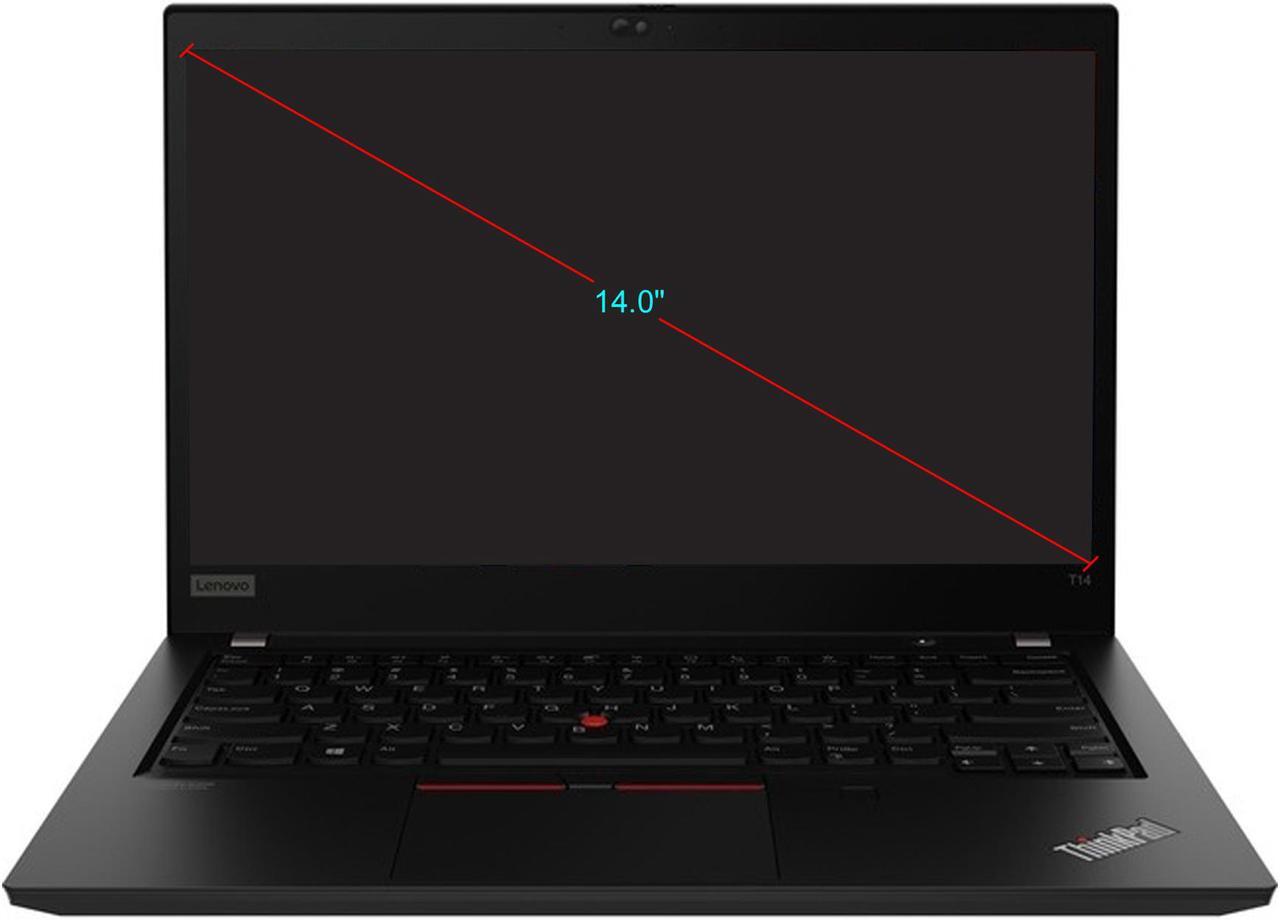 Alt view image 2 of 11 - Lenovo ThinkPad T14 Gen 1 20UD000EUS 14" Touchscreen Notebook - Full HD - 1920 x 1080 - AMD Ryzen 5 4650U Hexa-core (6 Core) 2.10 GHz - 16 GB RAM - 256 GB SSD - Glossy Black - Windows 10 Pro - AM