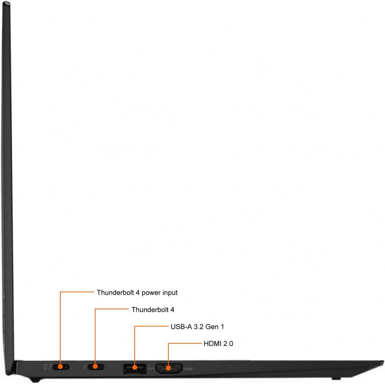 Alt view image 7 of 12 - Lenovo ThinkPad X1 Carbon 20XW004QUS 14" Laptop i5-1135G7 8GB 256GB SSD W10P