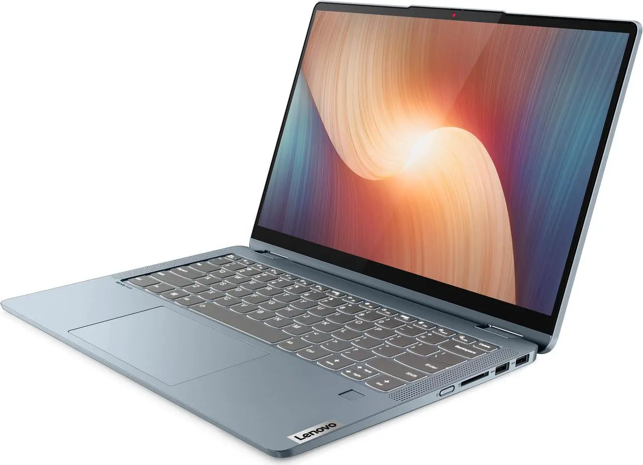 Alt view image 5 of 14 - Lenovo IdeaPad Flex 5 14ALC7 14" 8GB 256GB SSD AMD Ryzen 5 5500U 3GHz WIN11H, Stone Blue - OEM