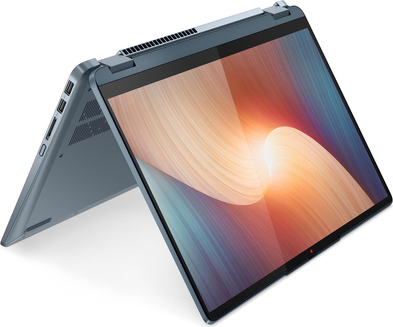 Alt view image 8 of 14 - Lenovo IdeaPad Flex 5 14ALC7 14" 8GB 256GB SSD AMD Ryzen 5 5500U 3GHz WIN11H, Stone Blue - OEM