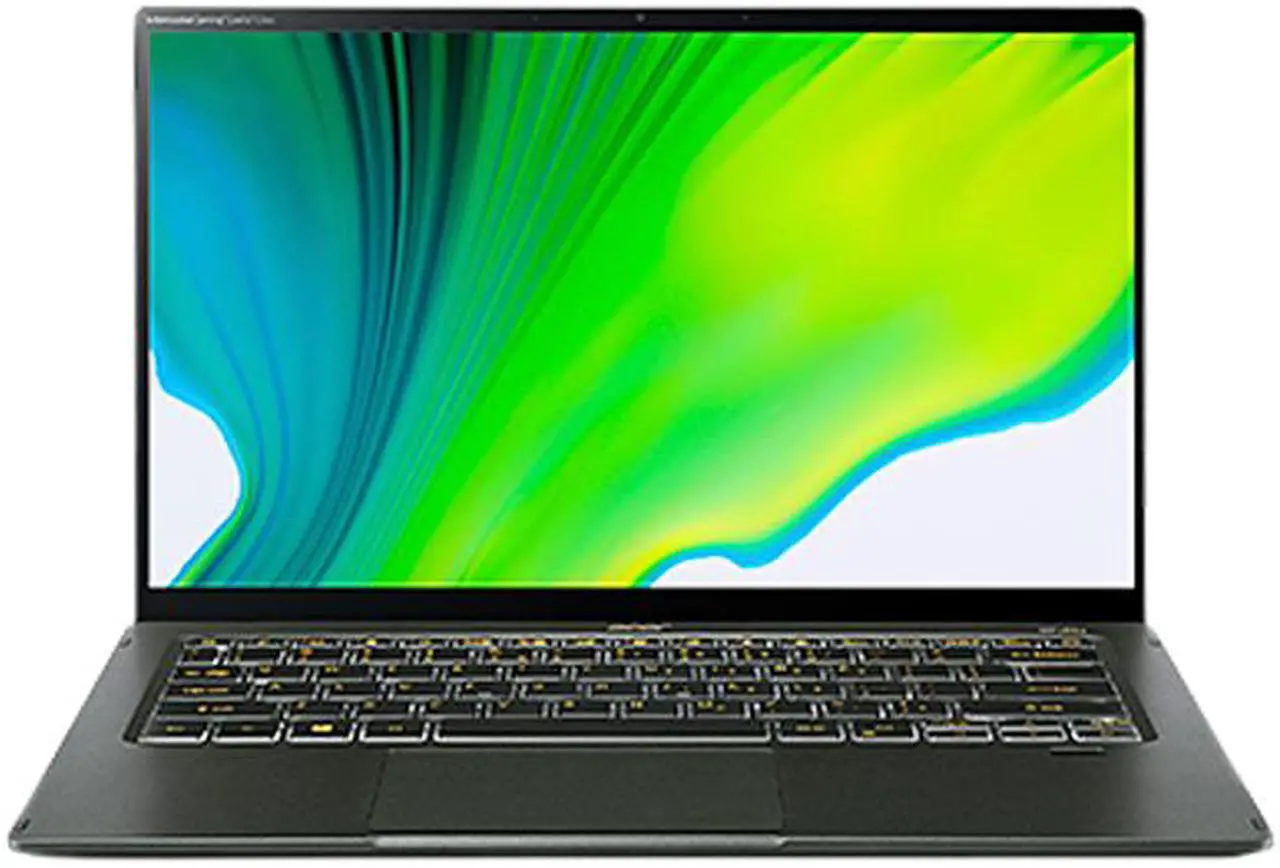 Alt view image 2 of 11 - Acer Intel Evo Laptop Swift 5 SF514-55TA-74EC Intel Core i7 11th Gen 1165G7 (2.80 GHz) 16 GB LPDDR4X Memory 1 TB NVMe SSD Intel Iris Xe Graphics 14" IPS Touchscreen 1920 x 1080 Windows 10 Home 64-bit