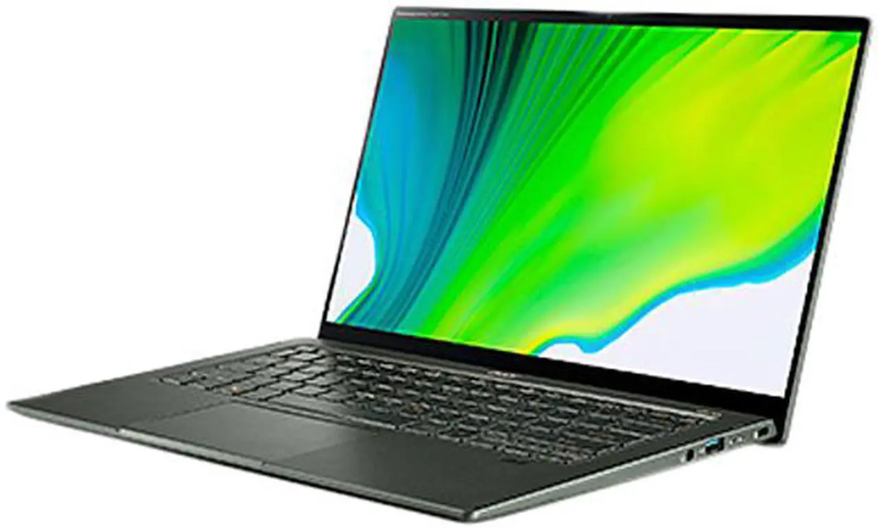 Alt view image 3 of 11 - Acer Intel Evo Laptop Swift 5 SF514-55TA-74EC Intel Core i7 11th Gen 1165G7 (2.80 GHz) 16 GB LPDDR4X Memory 1 TB NVMe SSD Intel Iris Xe Graphics 14" IPS Touchscreen 1920 x 1080 Windows 10 Home 64-bit