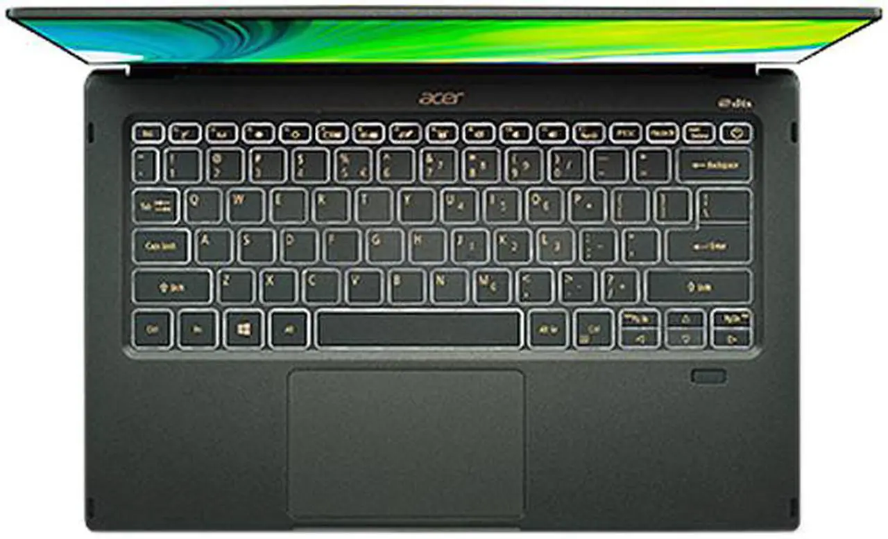 Alt view image 5 of 11 - Acer Intel Evo Laptop Swift 5 SF514-55TA-74EC Intel Core i7 11th Gen 1165G7 (2.80 GHz) 16 GB LPDDR4X Memory 1 TB NVMe SSD Intel Iris Xe Graphics 14" IPS Touchscreen 1920 x 1080 Windows 10 Home 64-bit