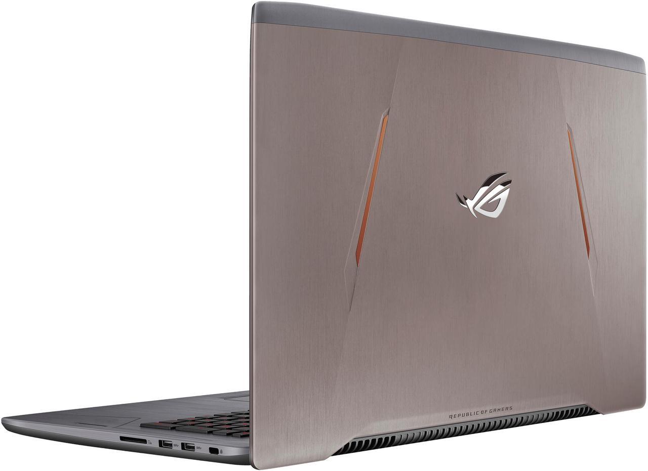 Alt view image 13 of 13 - ASUS ROG Strix GL702VS-AH73 17.3" Full HD 75 Hz Ultra Thin and Light Gaming Laptop, G-SYNC Display, GeForce GTX 1070 8 GB, Intel i7-7700HQ 2.8 GHz, 12 GB DDR4 RAM, 128 GB SSD + 1 TB 7200 RPM HDD Windows 10 Home