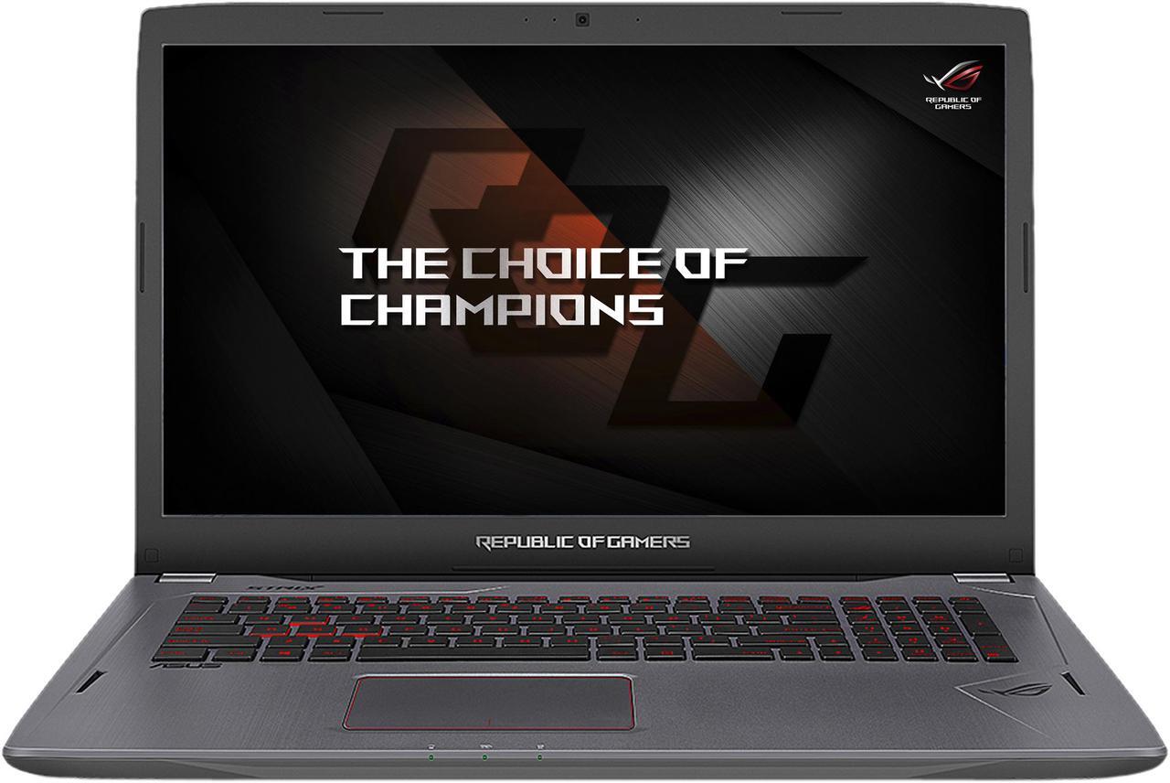 Alt view image 3 of 13 - ASUS ROG Strix GL702VS-AH73 17.3" Full HD 75 Hz Ultra Thin and Light Gaming Laptop, G-SYNC Display, GeForce GTX 1070 8 GB, Intel i7-7700HQ 2.8 GHz, 12 GB DDR4 RAM, 128 GB SSD + 1 TB 7200 RPM HDD Windows 10 Home