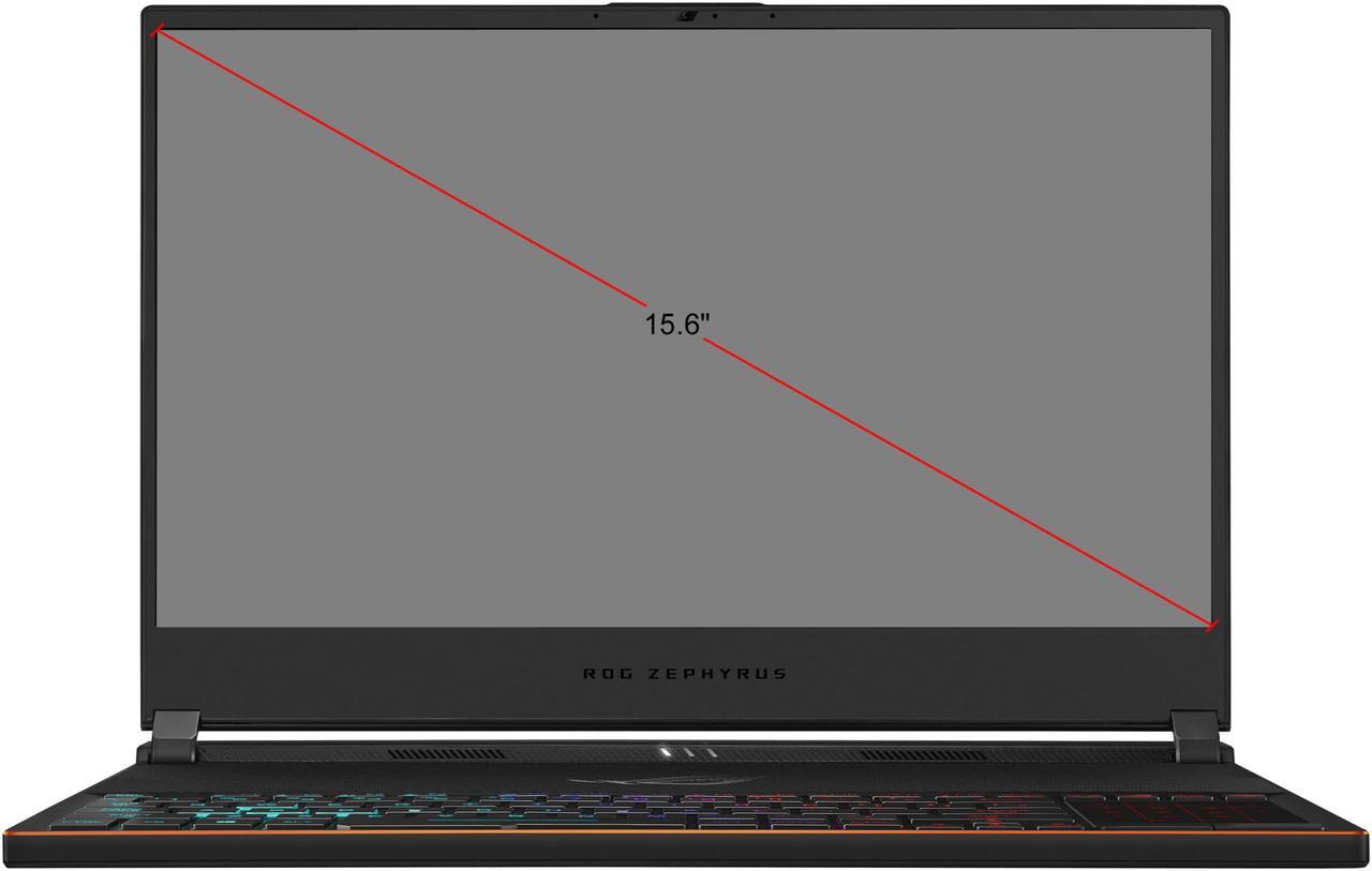 Alt view image 6 of 18 - ASUS ROG Zephyrus S Ultra Slim Gaming PC Laptop, 15.6" 144 Hz IPS Type, Intel Core i7-8750H CPU, GeForce GTX 1070, 16 GB DDR4, 512 GB PCIe SSD, Military-Grade Metal Chassis, Windows 10 Home - GX531GS-AH76