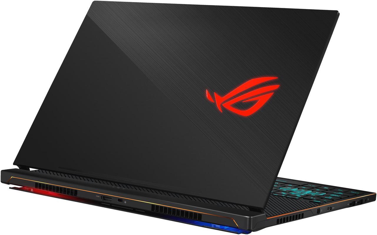 Alt view image 10 of 18 - ASUS ROG Zephyrus S Ultra Slim Gaming PC Laptop, 15.6" 144 Hz IPS Type, Intel Core i7-8750H CPU, GeForce GTX 1070, 16 GB DDR4, 512 GB PCIe SSD, Military-Grade Metal Chassis, Windows 10 Home - GX531GS-AH76