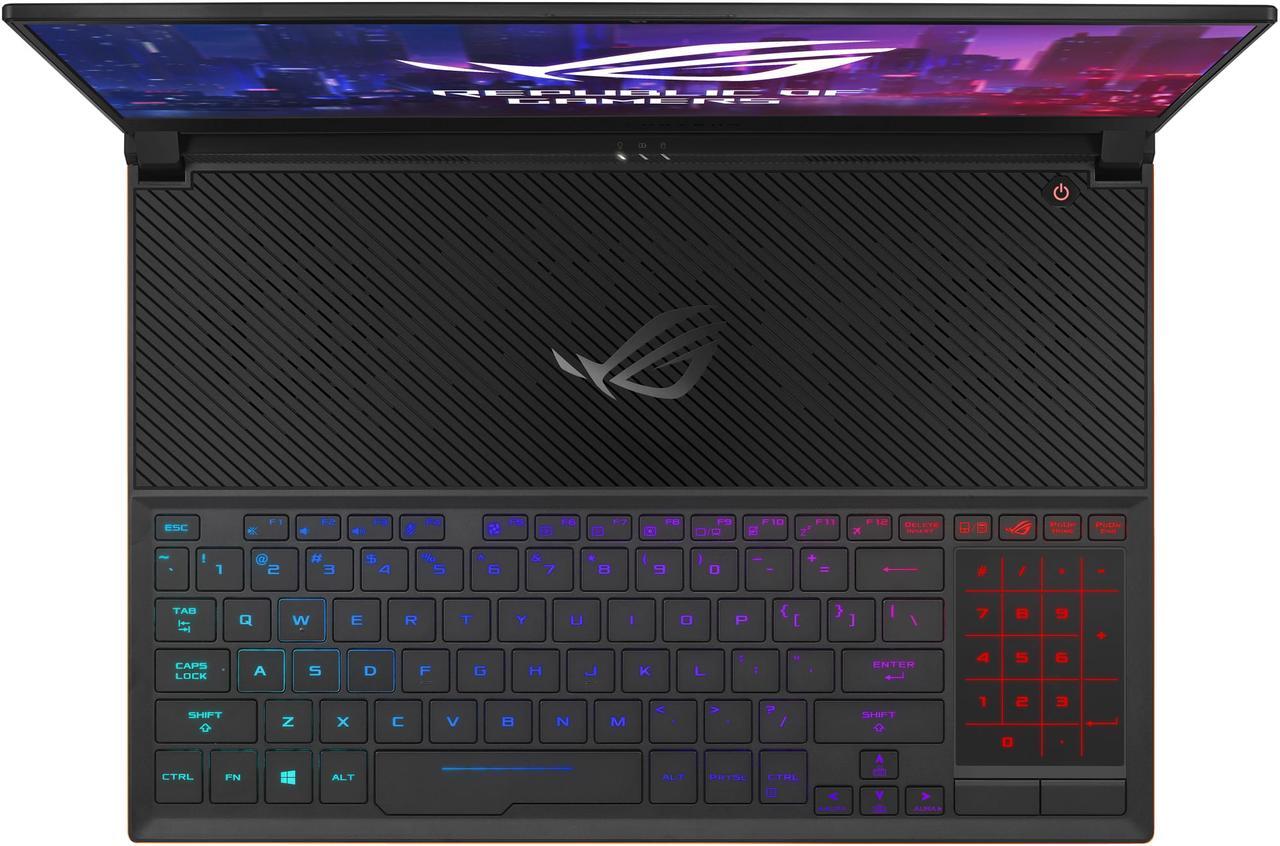 Alt view image 8 of 18 - ASUS ROG Zephyrus S Ultra Slim Gaming PC Laptop, 15.6" 144 Hz IPS Type, Intel Core i7-8750H CPU, GeForce GTX 1070, 16 GB DDR4, 512 GB PCIe SSD, Military-Grade Metal Chassis, Windows 10 Home - GX531GS-AH76