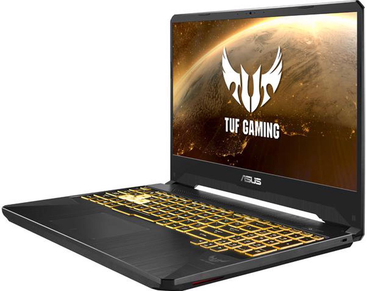 Main image of Asus TUF Gaming Laptop, 15.6" Full HD IPS-Type, Intel Core i7-9750H, GeForce GTX 1650, 8 GB DDR4, 512 GB PCIe SSD, Gigabit Wi-Fi 5, Windows 10 Home, TUF505GT-AH73 Notebook PC Computer