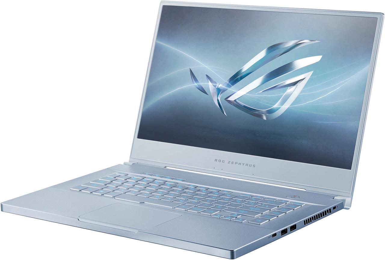 Main image of ROG Zephyrus M GU502GU-XH74-BL Gaming Laptop - 15.6" 240 Hz FHD IPS, GeForce GTX 1660 Ti, Intel Core i7-9750H, 16 GB DDR4, 512 GB SSD, Per-Key RGB, Windows 10 Pro, Glacier Blue