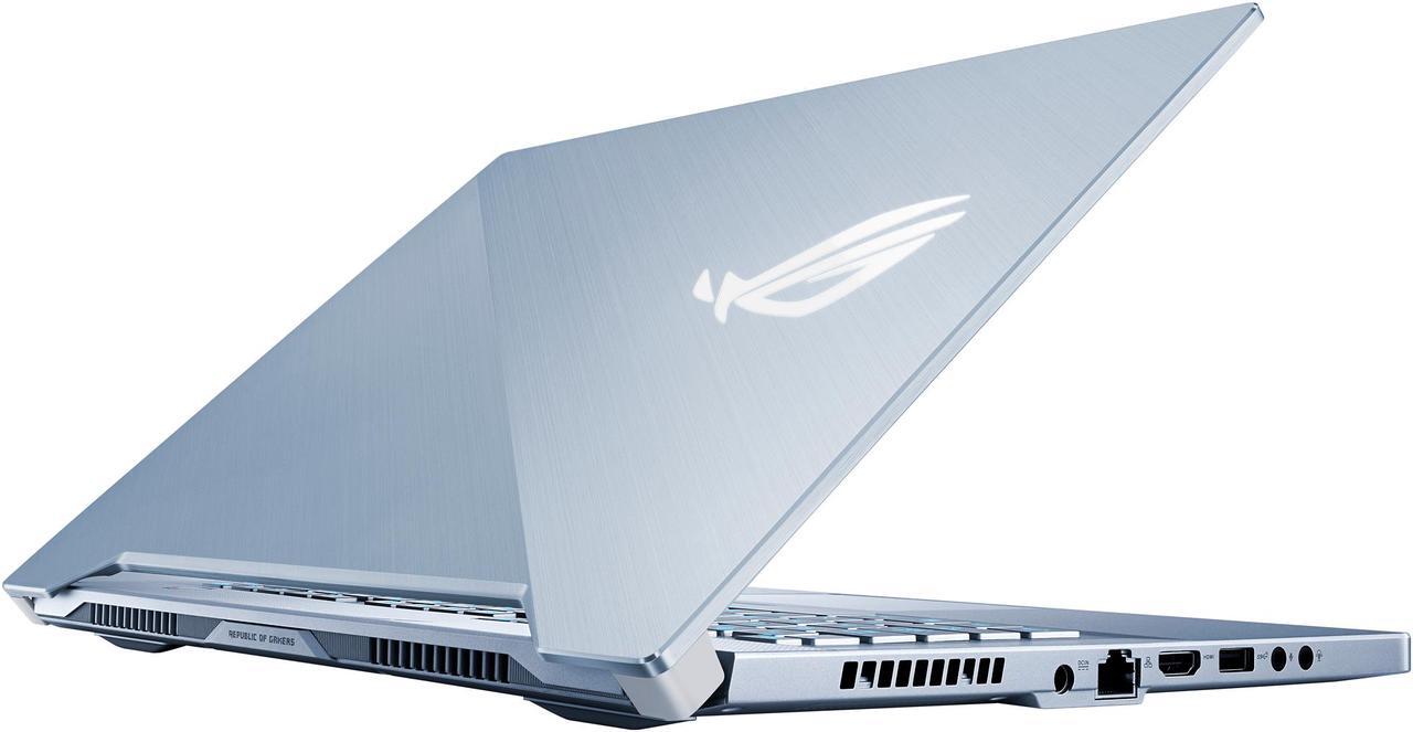Alt view image 17 of 18 - ROG Zephyrus M GU502GU-XH74-BL Gaming Laptop - 15.6" 240 Hz FHD IPS, GeForce GTX 1660 Ti, Intel Core i7-9750H, 16 GB DDR4, 512 GB SSD, Per-Key RGB, Windows 10 Pro, Glacier Blue