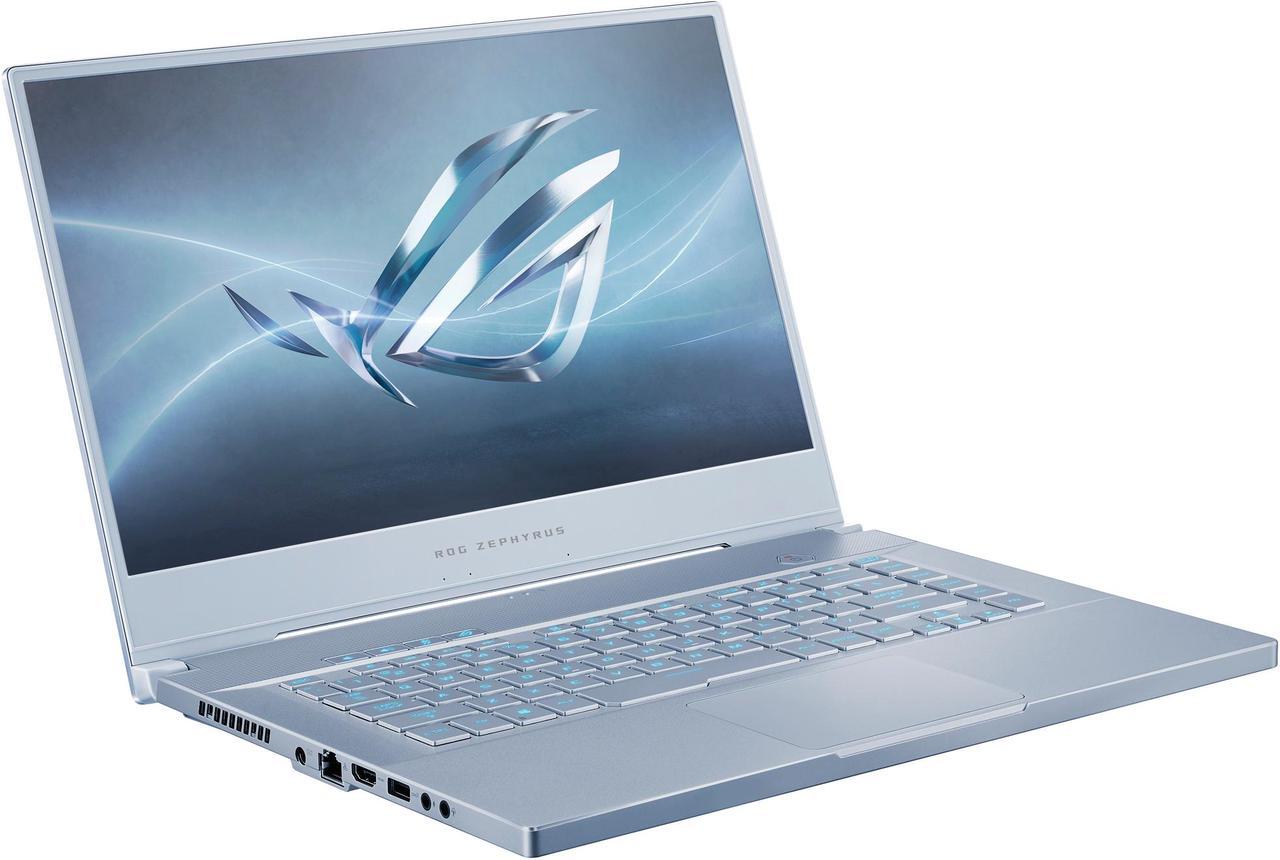 Alt view image 4 of 18 - ROG Zephyrus M GU502GU-XH74-BL Gaming Laptop - 15.6" 240 Hz FHD IPS, GeForce GTX 1660 Ti, Intel Core i7-9750H, 16 GB DDR4, 512 GB SSD, Per-Key RGB, Windows 10 Pro, Glacier Blue