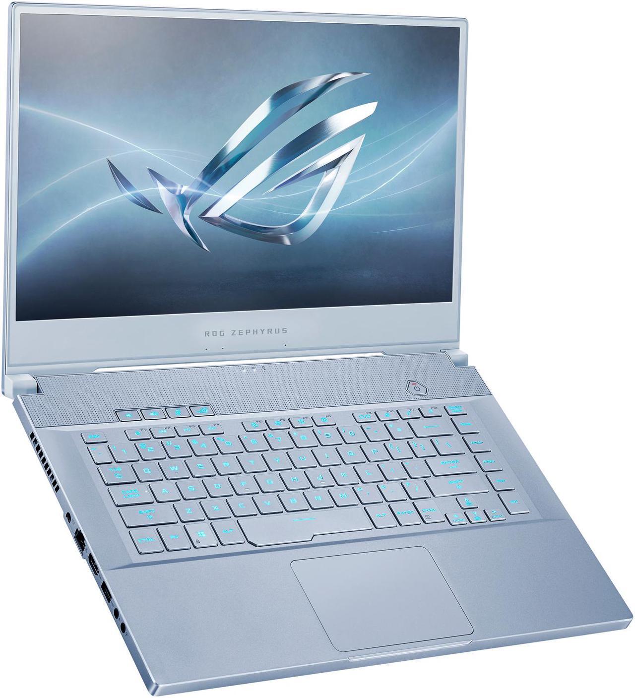 Alt view image 11 of 18 - ROG Zephyrus M GU502GU-XH74-BL Gaming Laptop - 15.6" 240 Hz FHD IPS, GeForce GTX 1660 Ti, Intel Core i7-9750H, 16 GB DDR4, 512 GB SSD, Per-Key RGB, Windows 10 Pro, Glacier Blue