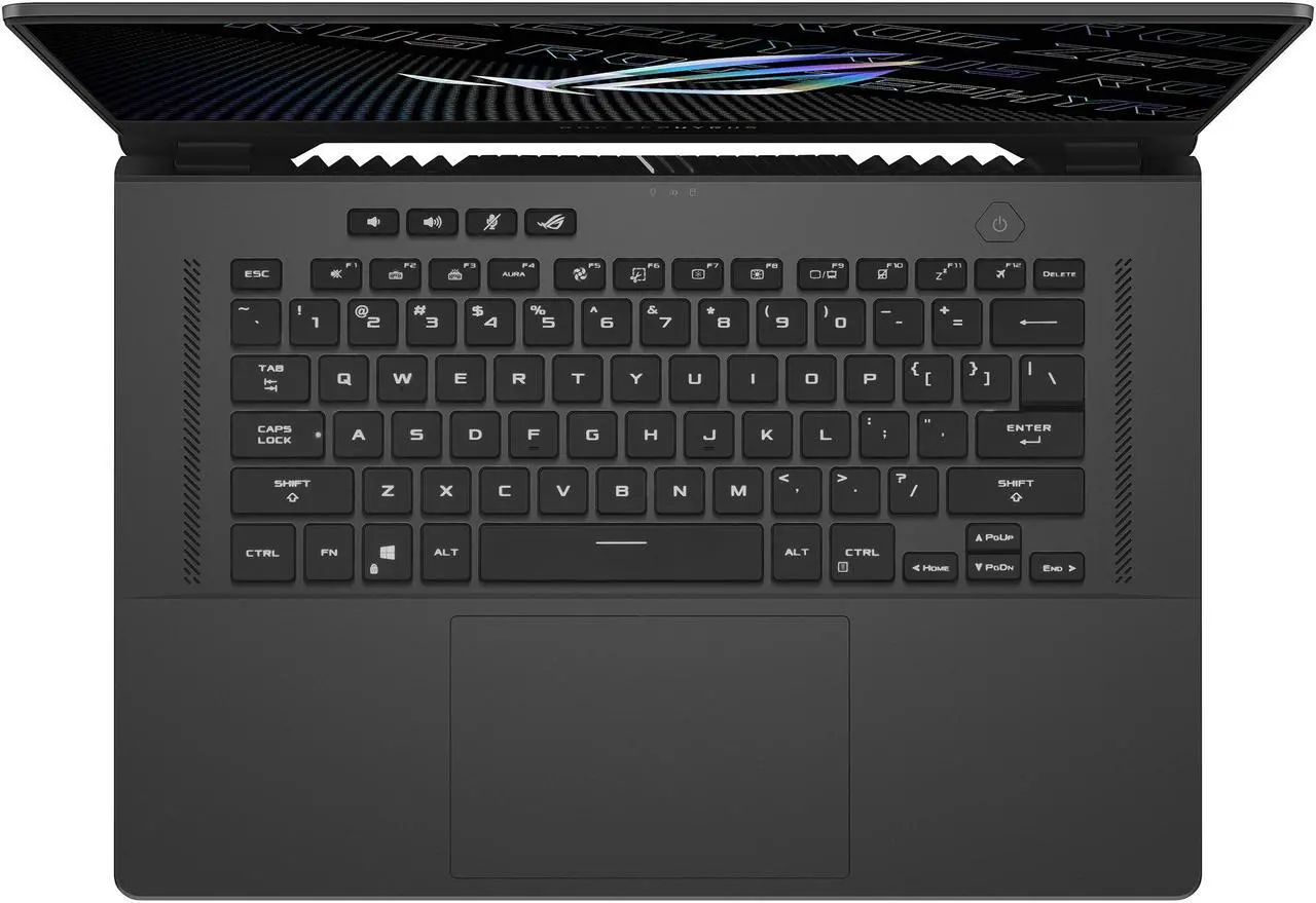 Alt view image 9 of 20 - ASUS ROG Zephyrus G15 Ultra Slim Gaming Laptop, 15.6" 165Hz QHD, GeForce RTX 3060, AMD Ryzen 9 5900HS, 16GB DDR4, 512GB PCIe NVMe SSD, Wi-Fi 6, Windows 10, Eclipse Gray, GA503QM-BS94Q
