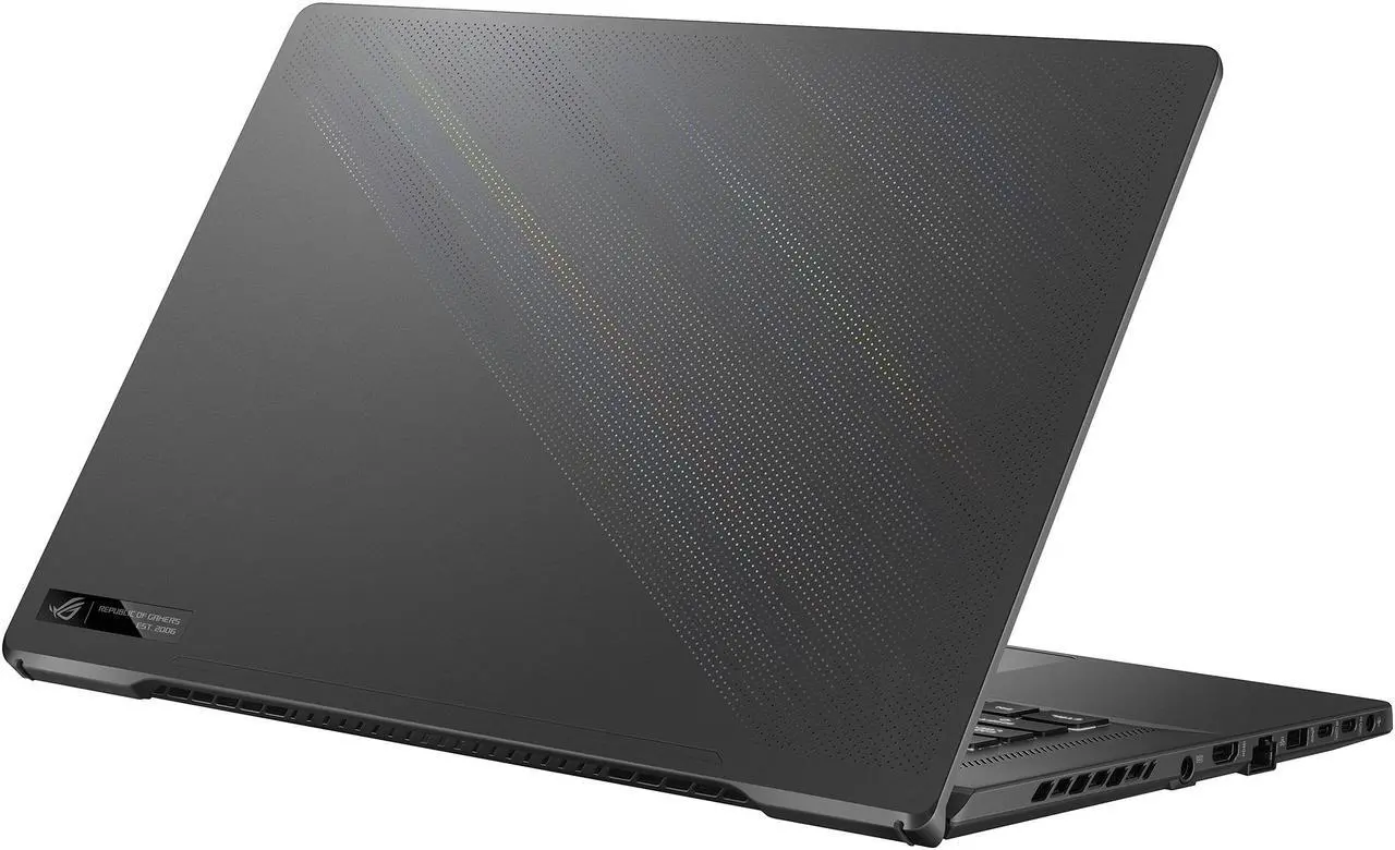 Alt view image 16 of 20 - ASUS ROG Zephyrus G15 Ultra Slim Gaming Laptop, 15.6" 165Hz QHD, GeForce RTX 3060, AMD Ryzen 9 5900HS, 16GB DDR4, 512GB PCIe NVMe SSD, Wi-Fi 6, Windows 10, Eclipse Gray, GA503QM-BS94Q