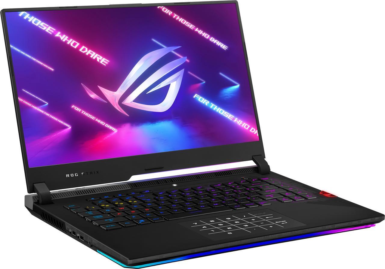 Alt view image 3 of 19 - ASUS ROG Strix Scar 15 Gaming Laptop, 15.6” 300Hz IPS Type FHD Display, NVIDIA GeForce RTX 3080, AMD Ryzen 9 5900HX, 16GB DDR4, 1TB SSD, Opti-Mechanical Per-Key RGB Keyboard, Windows 11, G533QS-DS94