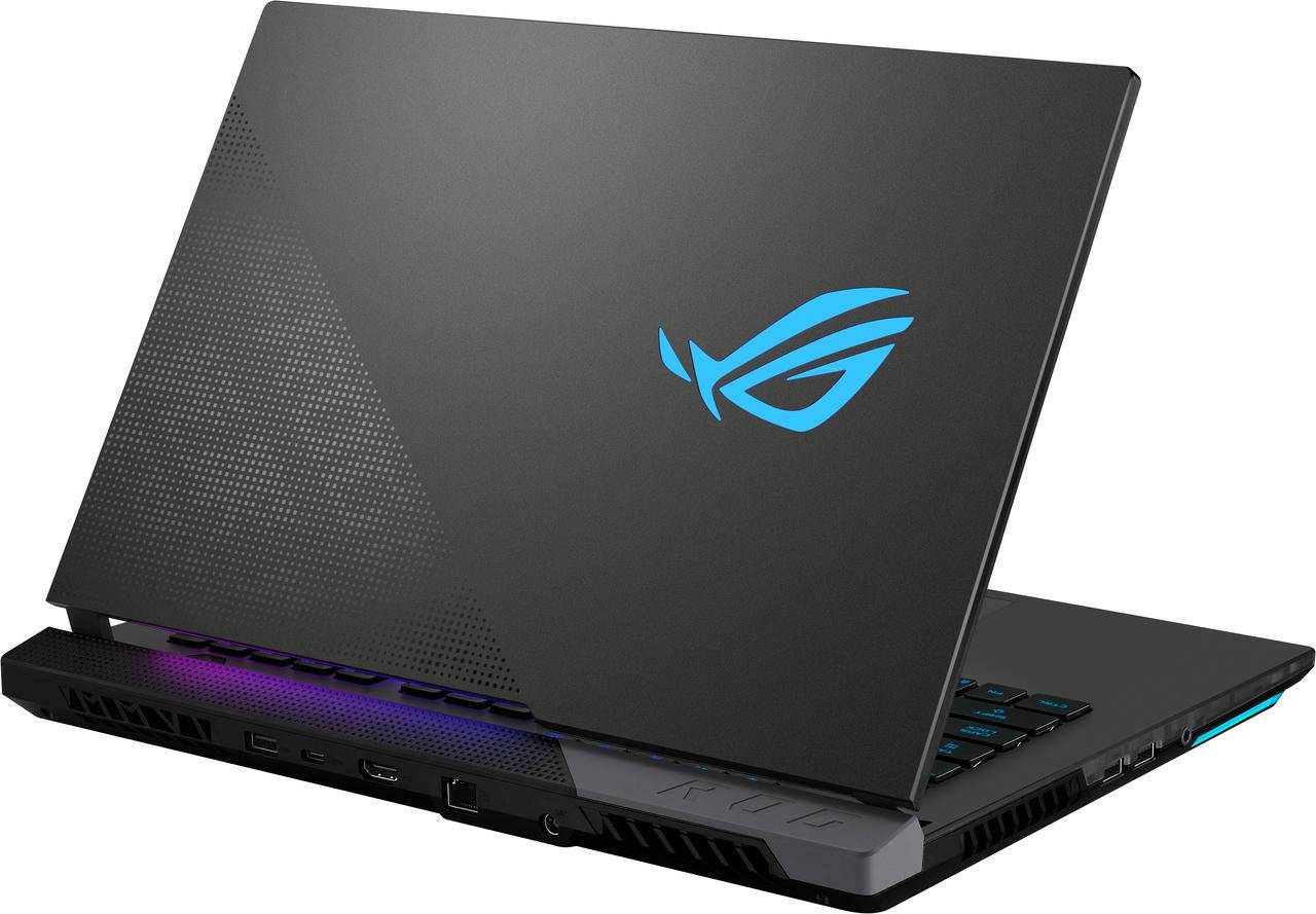 Alt view image 14 of 19 - ASUS ROG Strix Scar 15 Gaming Laptop, 15.6” 300Hz IPS Type FHD Display, NVIDIA GeForce RTX 3080, AMD Ryzen 9 5900HX, 16GB DDR4, 1TB SSD, Opti-Mechanical Per-Key RGB Keyboard, Windows 11, G533QS-DS94