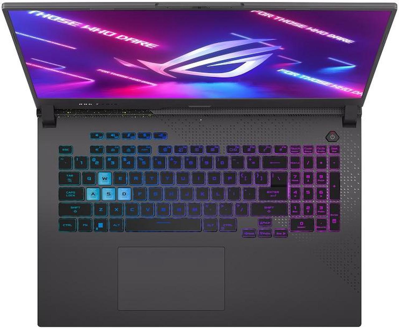 Main image of ASUS ROG Strix G17 (2023) Gaming Laptop, 17.3 QHD 240Hz, NVIDIA® GeForce RTX 4070, AMD Ryzen 9 7940HX, 16GB DDR5, 1TB PCIe Gen4 SSD, Wi-Fi 6E, Windows 11, G713PI-DB94
