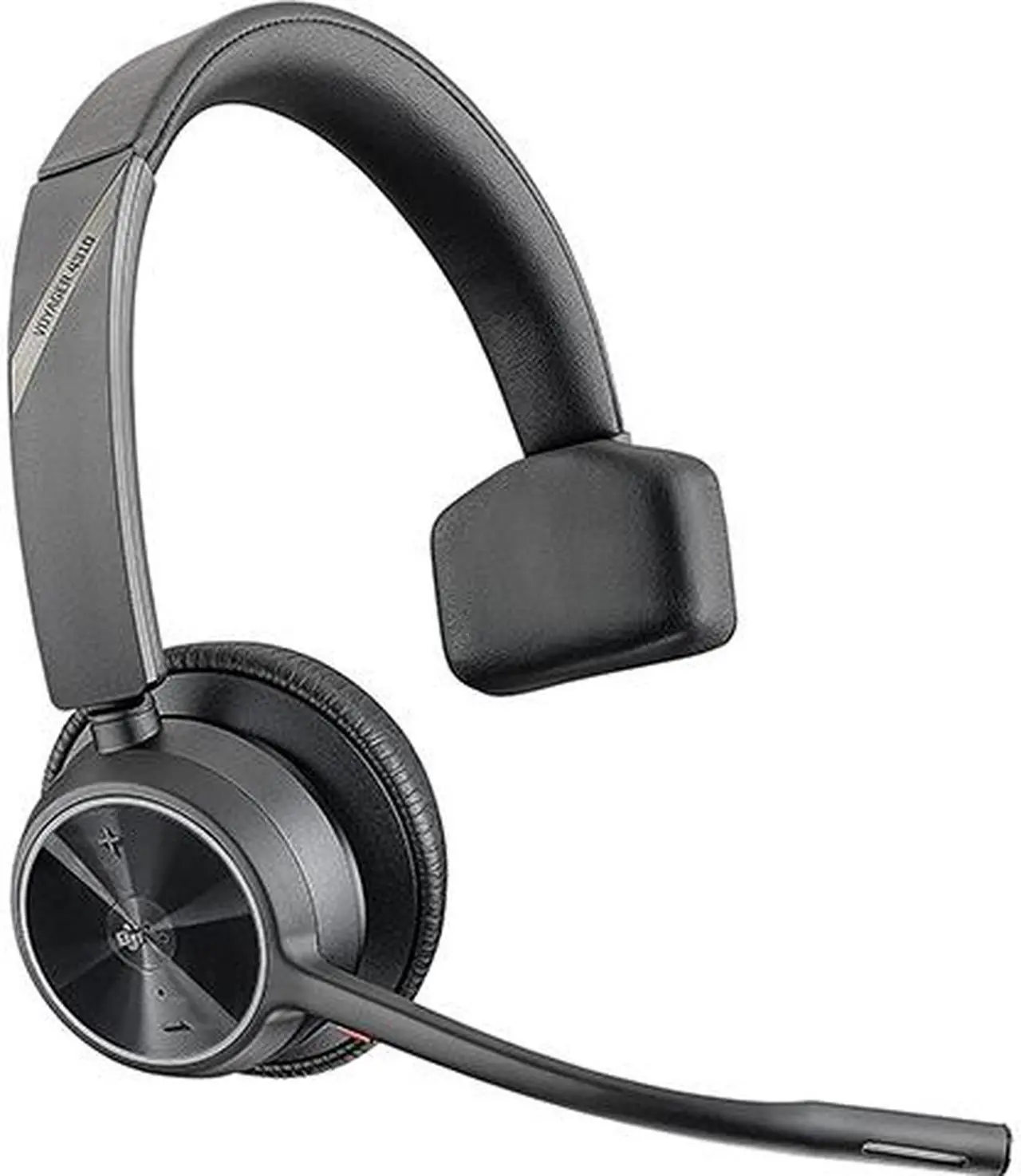 Alt view image 2 of 8 - Poly (Plantronics + Polycom) Voyager 4310 UC Wireless Headset (Plantronics) - Single-Ear Headset Mic - Works with Teams (Certified), Black, (218473-02)