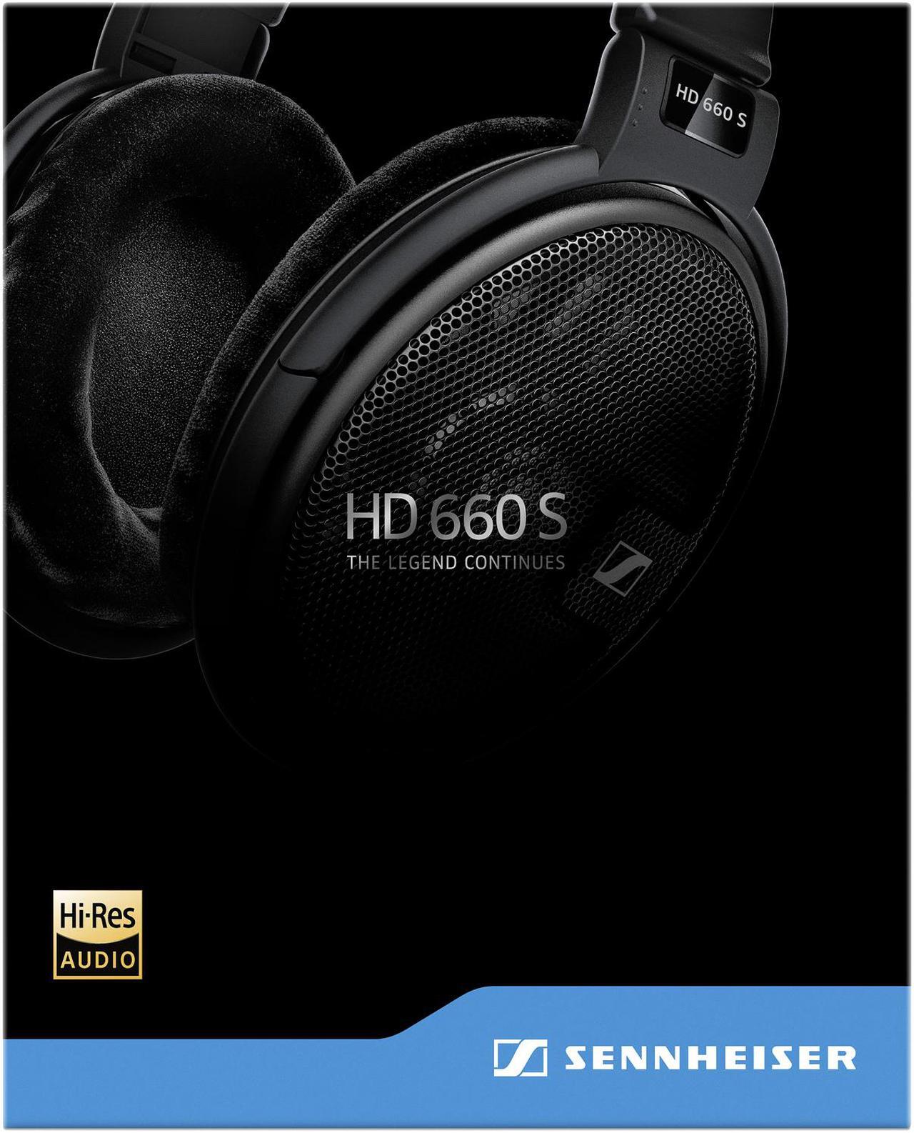 Alt view image 9 of 9 - Sennheiser HD 660S Open Over-Ear Audiophile Headphones - Black