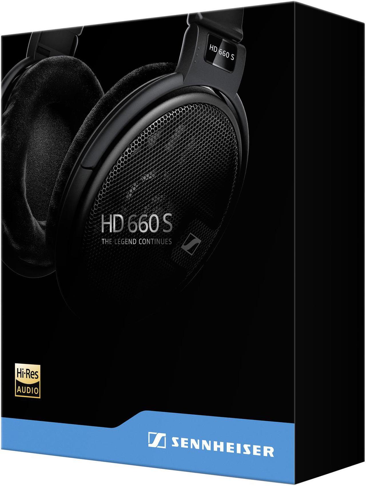Alt view image 8 of 9 - Sennheiser HD 660S Open Over-Ear Audiophile Headphones - Black