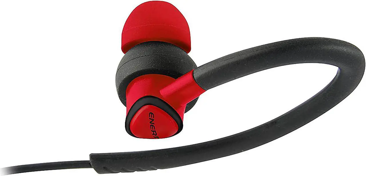 Alt view image 2 of 4 - Enermax EAE01-R Outdoor Active Sports Earphones - Red