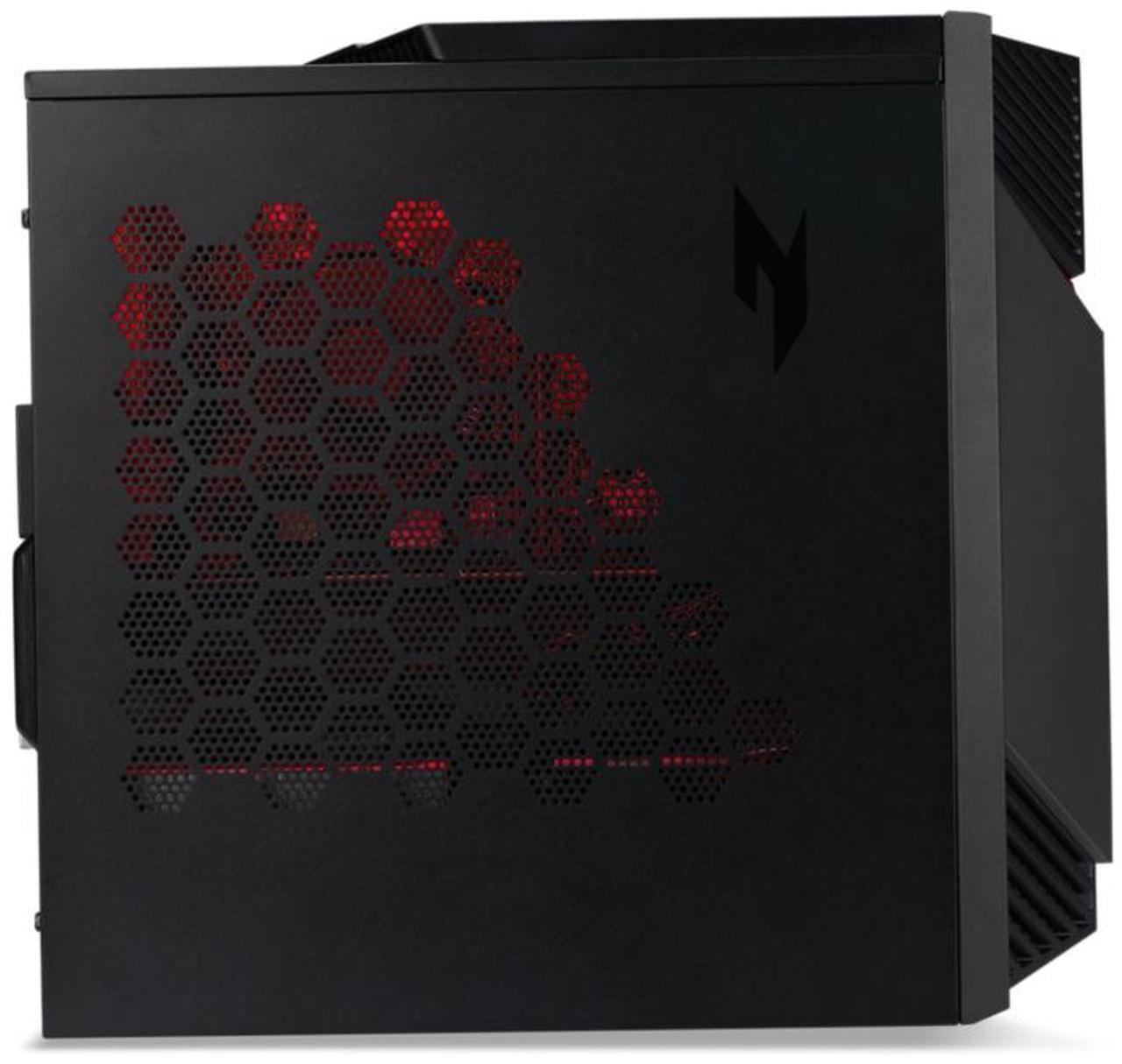 Alt view image 9 of 19 - Acer Nitro 50 N50-650-UR13 Desktop, 13th Gen Intel Core i5-13400F, GeForce RTX 3060 Graphics, 16GB DDR4 3200MHZ Memory, 512GB M.2 2280 PCIe Gen 4 SSD, 1TB 7200RPM HDD, DTS: X Ultra, Windows 11 Home