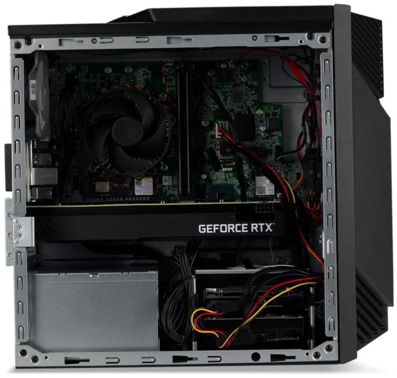 Alt view image 10 of 19 - Acer Nitro 50 N50-650-UR13 Desktop, 13th Gen Intel Core i5-13400F, GeForce RTX 3060 Graphics, 16GB DDR4 3200MHZ Memory, 512GB M.2 2280 PCIe Gen 4 SSD, 1TB 7200RPM HDD, DTS: X Ultra, Windows 11 Home