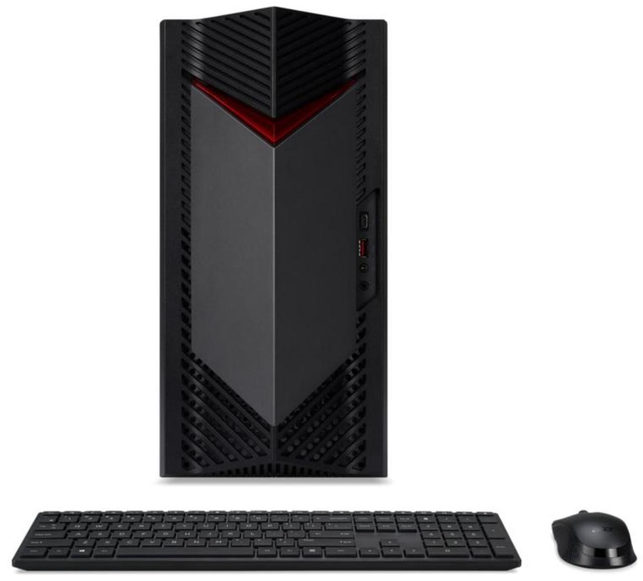 Alt view image 12 of 19 - Acer Nitro 50 N50-650-UR13 Desktop, 13th Gen Intel Core i5-13400F, GeForce RTX 3060 Graphics, 16GB DDR4 3200MHZ Memory, 512GB M.2 2280 PCIe Gen 4 SSD, 1TB 7200RPM HDD, DTS: X Ultra, Windows 11 Home