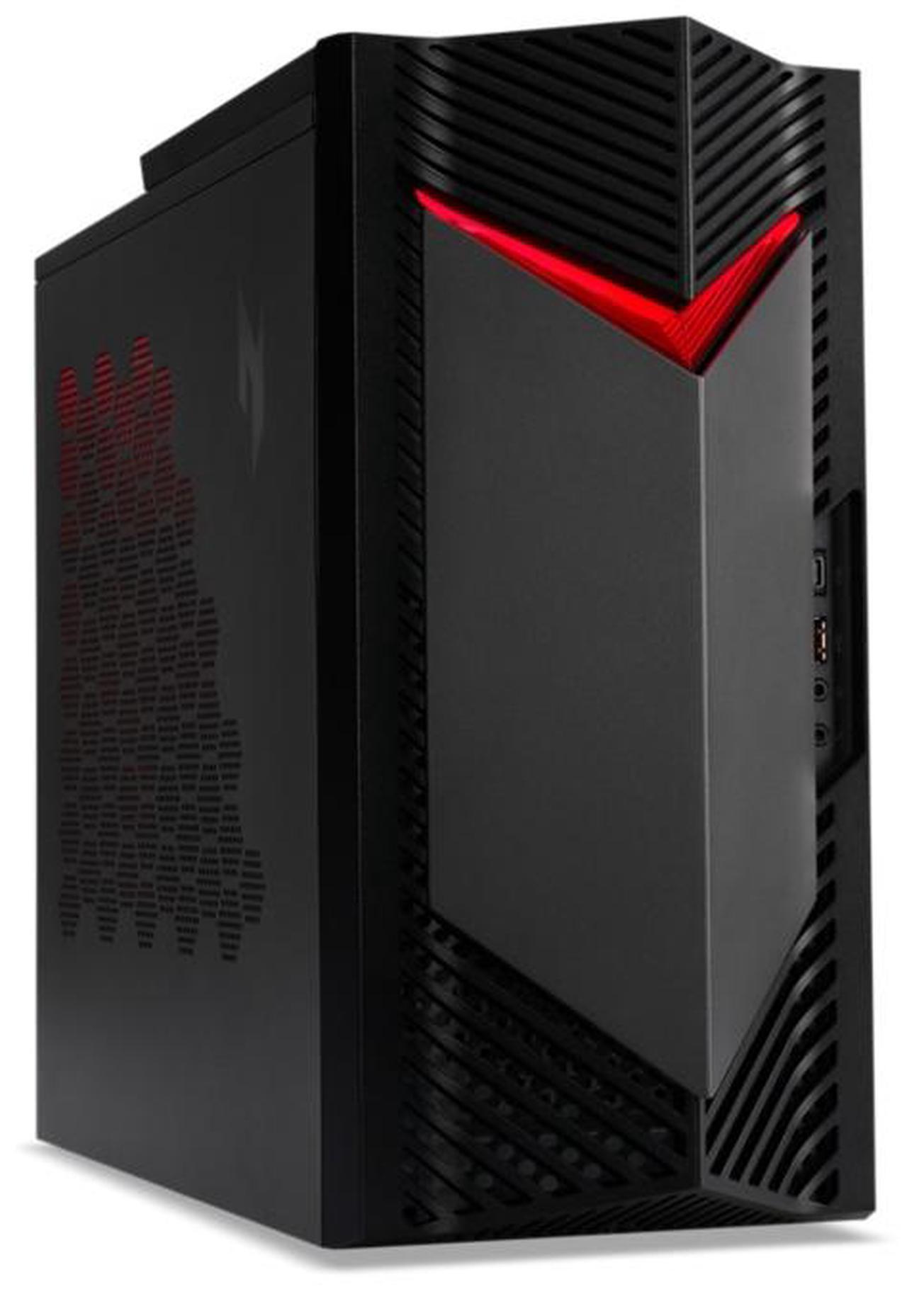 Alt view image 14 of 19 - Acer Nitro 50 N50-650-UR13 Desktop, 13th Gen Intel Core i5-13400F, GeForce RTX 3060 Graphics, 16GB DDR4 3200MHZ Memory, 512GB M.2 2280 PCIe Gen 4 SSD, 1TB 7200RPM HDD, DTS: X Ultra, Windows 11 Home