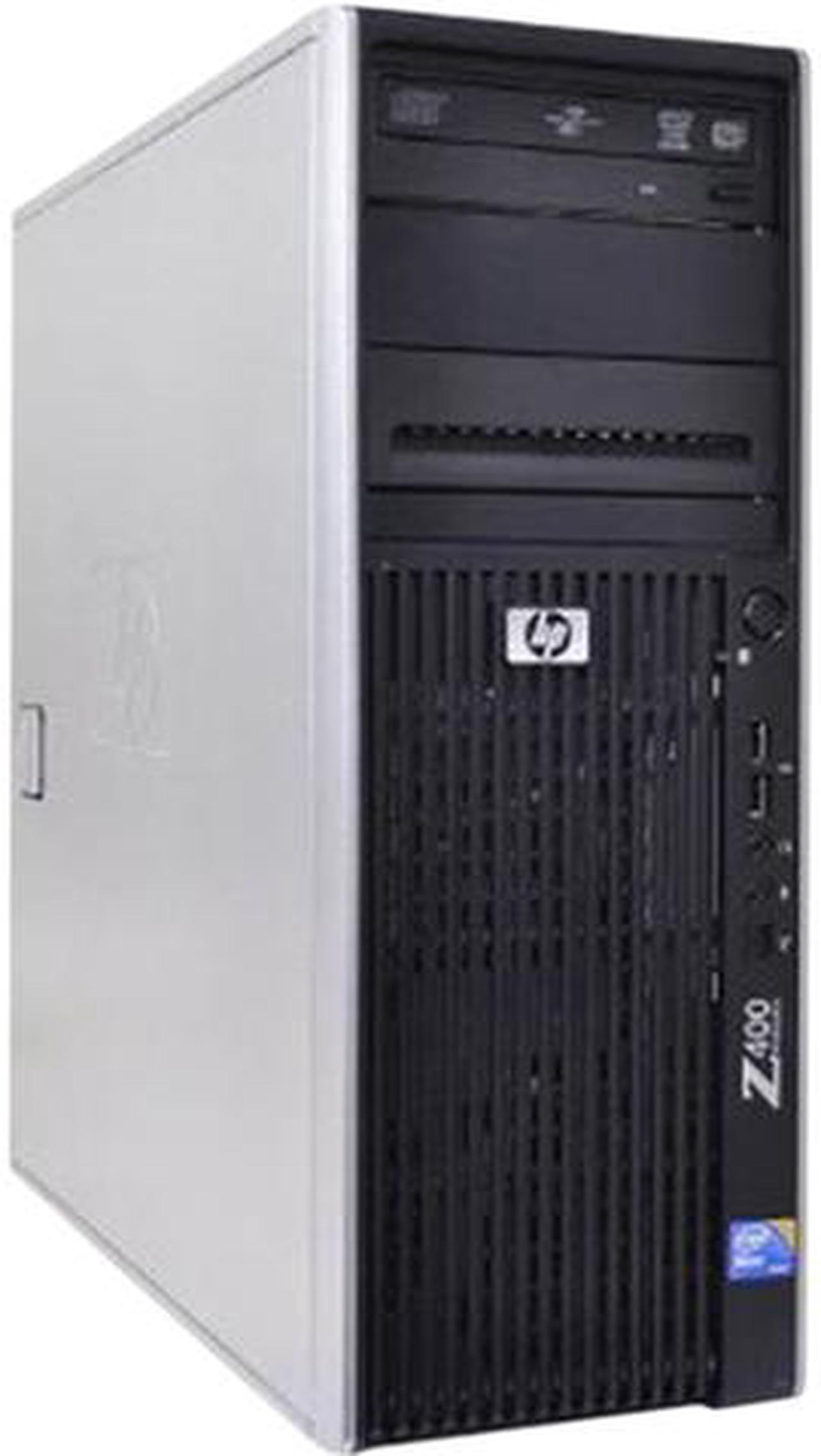 Main image of HP Z400 Workstation PC, Quad-Core Intel Xeon W3565 @ 3.2GHz, 8GB RAM, 500GB HDD, Windows 7 Pro