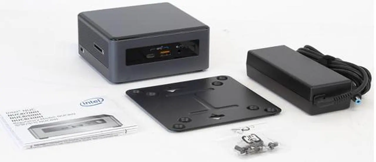 Alt view image 3 of 3 - Intel NUC8i5INHJA Mini PC, Intel Core i5-8265U Upto 3.9GHz, 8GB RAM, 256GB NVMe SSD, AMD Radeon 540X, HDMI, Mini DisplayPort, Card Reader, Wi-Fi, Bluetooth, Windows 10 Pro