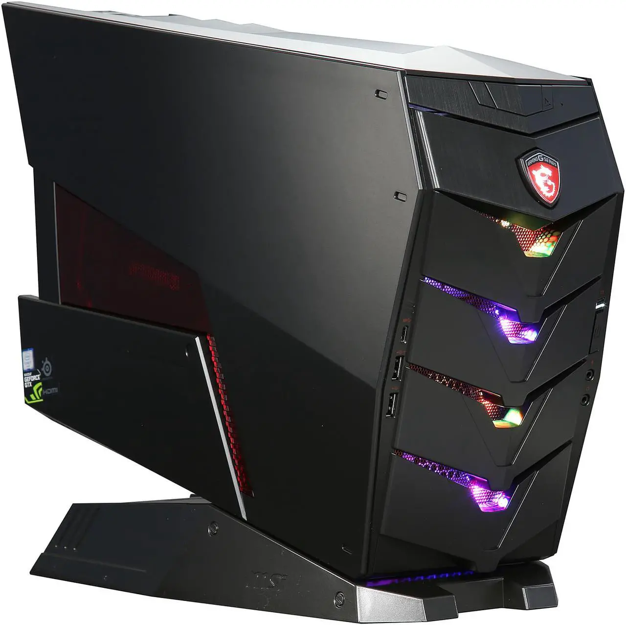 Alt view image 6 of 12 - MSI Desktop PC AEGIS-012TW Intel Core i7-6700 16GB DDR4 1TB HDD 256GB SSD NVIDIA GeForce GTX 970 Windows 10 Home 64-Bit