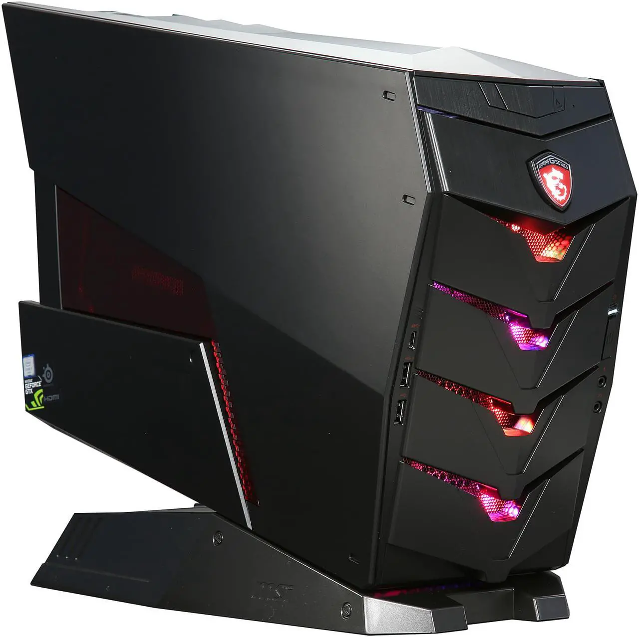 Alt view image 7 of 12 - MSI Desktop PC AEGIS-012TW Intel Core i7-6700 16GB DDR4 1TB HDD 256GB SSD NVIDIA GeForce GTX 970 Windows 10 Home 64-Bit